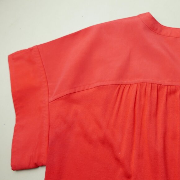 Red Peasant Blouse - Picture 3 of 4